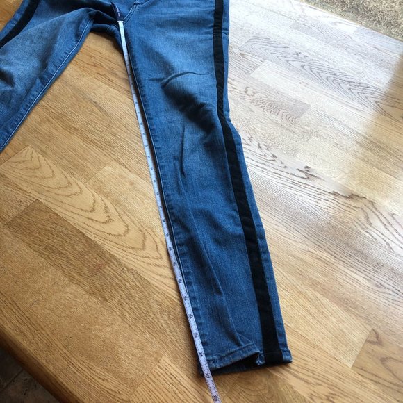 DL1961 Florence Ankle Tuxedo Stripe Jeans Size 26 - Picture 14 of 14